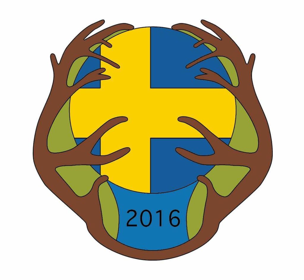 CaraPio Camp 2016 Schweden Badge