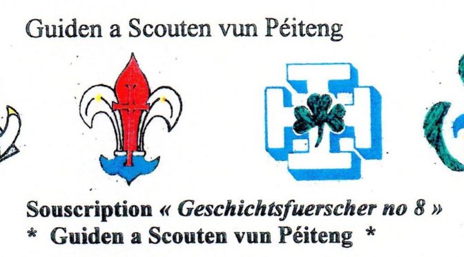 Buch: Guiden a Scouten zu Péiteng