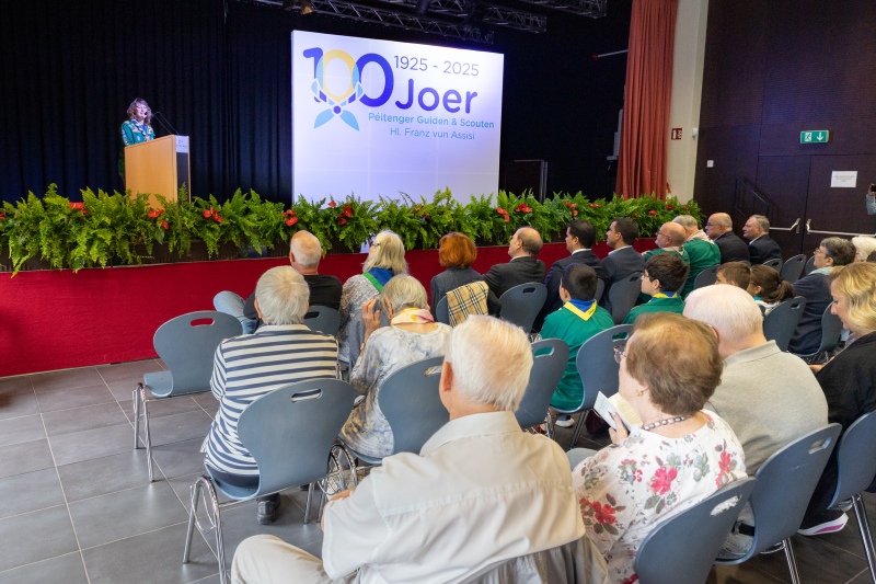 Feier: 100 Joer LGS Péiteng