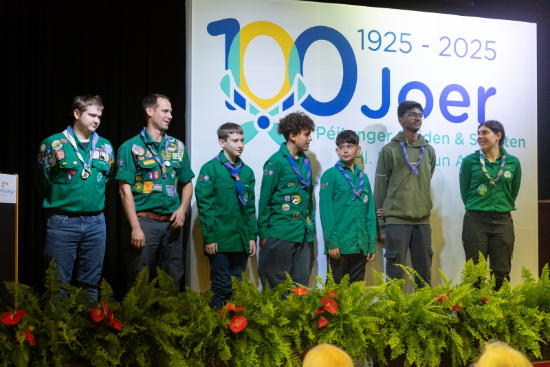 Feier: 100 Joer LGS Péiteng