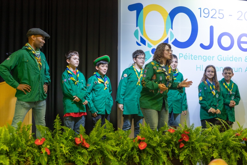 Feier: 100 Joer LGS Péiteng