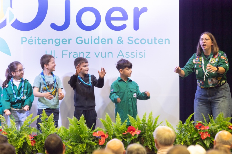 Feier: 100 Joer LGS Péiteng