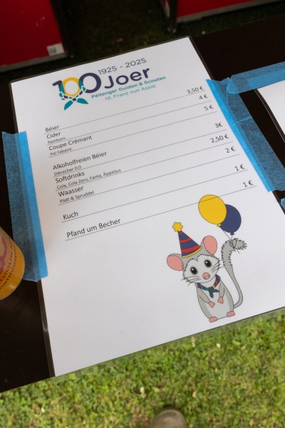 Feier: 100 Joer LGS Péiteng